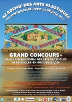 4ème édition du Grand Concours - Salon International des Arts Plastiques de Peyrolles-en-Provence