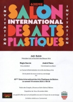 63eme Salon International des Arts plastiques