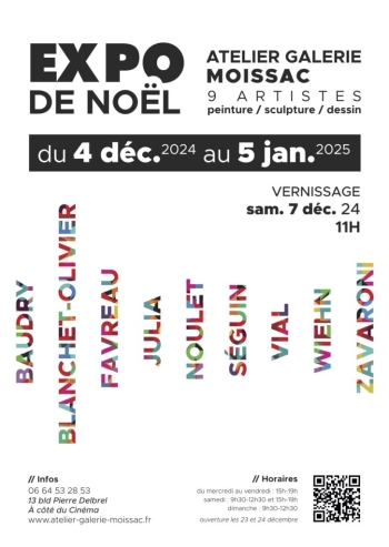 Atelier Galerie de Moissac 2024