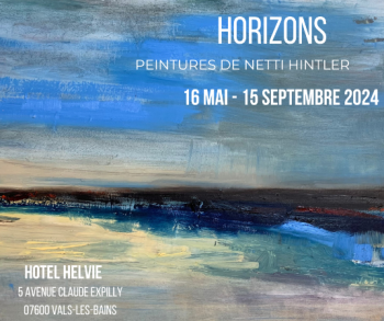 “Horizons” peintures de Netti Hintler