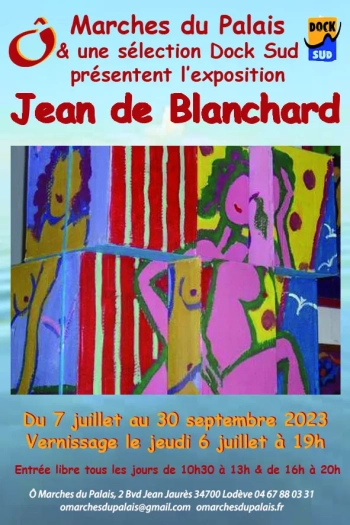 Jean de Blanchard, Marches du Palais