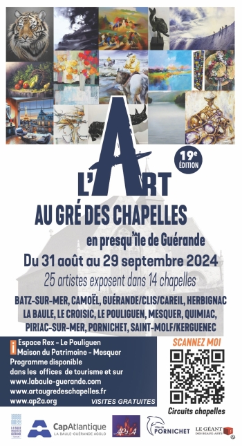 19e édition de l'Art au gré des chapelles