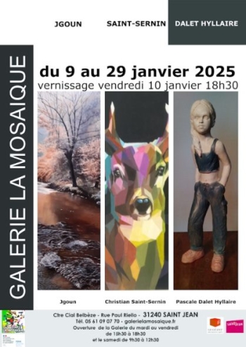 Exposition à la Galerie La Mosaïque