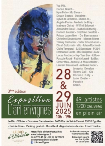 Exposition Collective L’Art en Vignes - Éguilles